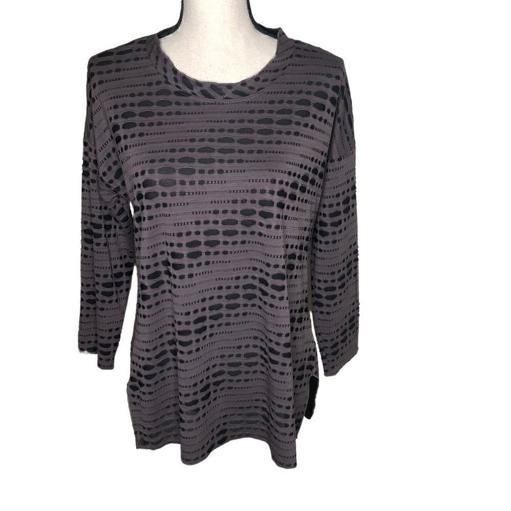 Comfy USA Deconstructed Boho Tunic Top Size XS